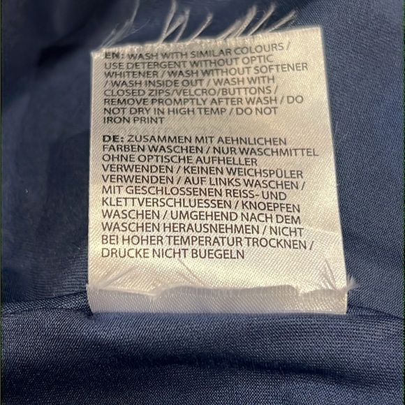 Daily Sports Striped Blue Button-Front Skort Golf Tennis Size 2 Born in Sweden - Picture 14 of 15